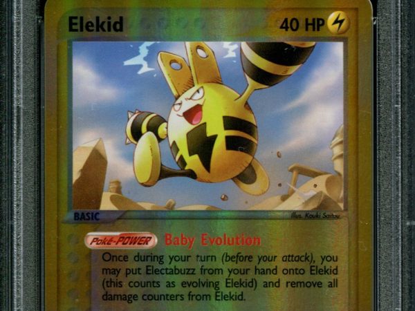 Elekid - 36/100 - PSA 8 - Reverse Holo - Sandstorm - Pokemon - 80844