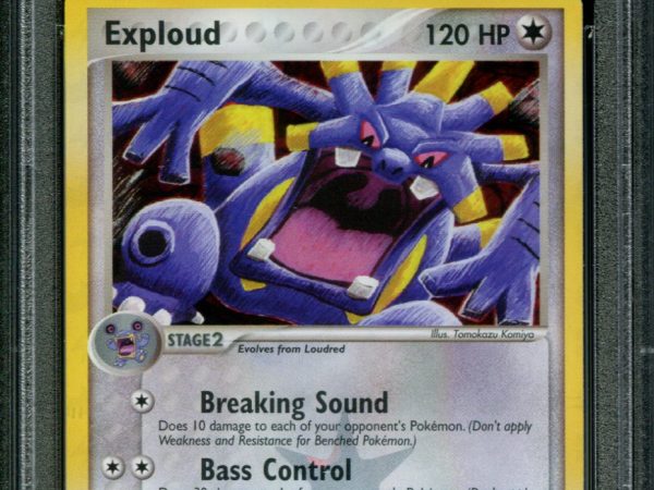 Exploud - 6/101 - PSA 9 - Reverse Holo - Hidden Legends - Pokemon - 80769