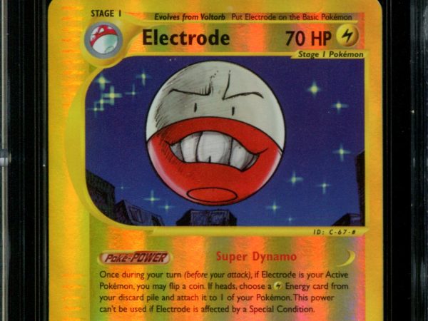 Electrode - 8/147 - CGC 9 Mint - Reverse Holo - Aquapolis - 36581