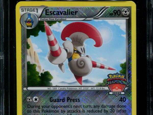 Escavalier - 80/101 - CGC 8.5 - Noble Victories - Cross. Holo Natl. Champs. - Pokemon - 48163
