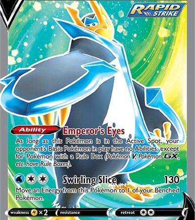 Empoleon V (Full Art) [SWSH05: Battle Styles]
