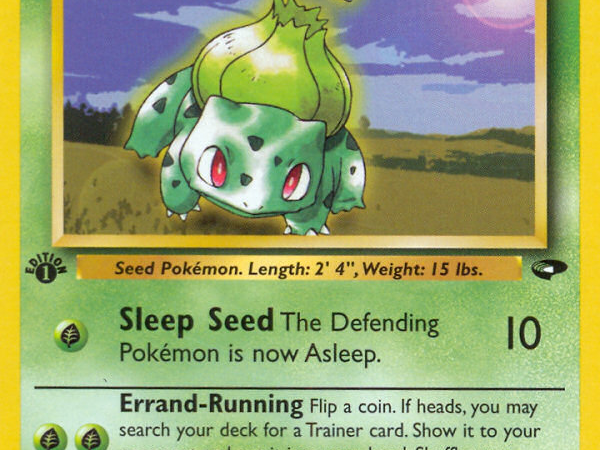 Erika's Bulbasaur (39/132) [Gym Challenge 1st Edition]