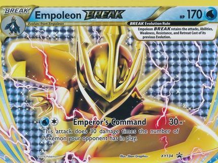 Empoleon BREAK (XY134) (Jumbo Card) [XY: Black Star Promos]