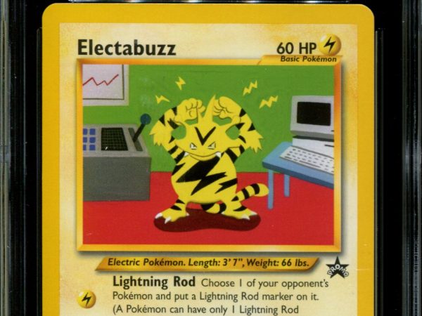 Electabuzz - 46 - CGC 9.5 - Black Star Promos - League - Pokemon - 92022