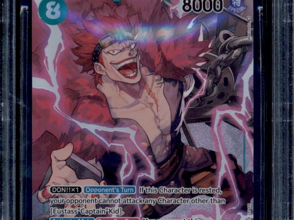 Eustass Captain Kid - OP01-051 - BGS 10 - Alt Art - Romance Dawn - One Piece - 09905