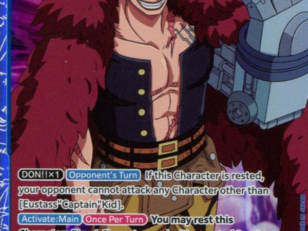 Eustass Captain Kid - OP01-051 - Super Rare - English - One Piece TCG OP-01