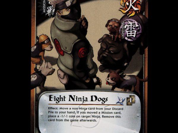 Eight Ninja Dogs - PR-082 - NM - Unlimited Foil - Promo - Naruto CCG - D3-150