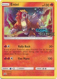 Entei (Staff Prerelease Promo) [SM Black Star Promos]