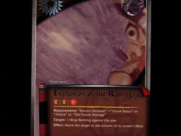 Explosion of the Rasengan - 382 - NM - 1st Edition - Foil - Naruto CCG - D4-358