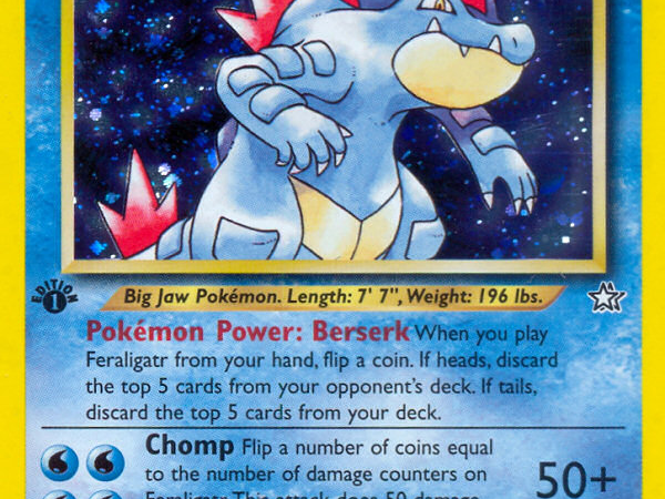 Feraligatr (4/111) [Neo Genesis 1st Edition]