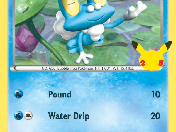 Froakie (22/25) [McDonald's 25th Anniversary]