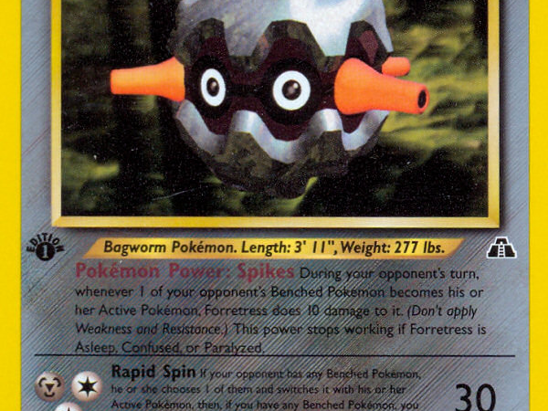 Forretress (21/75) [Neo Discovery 1st Edition]