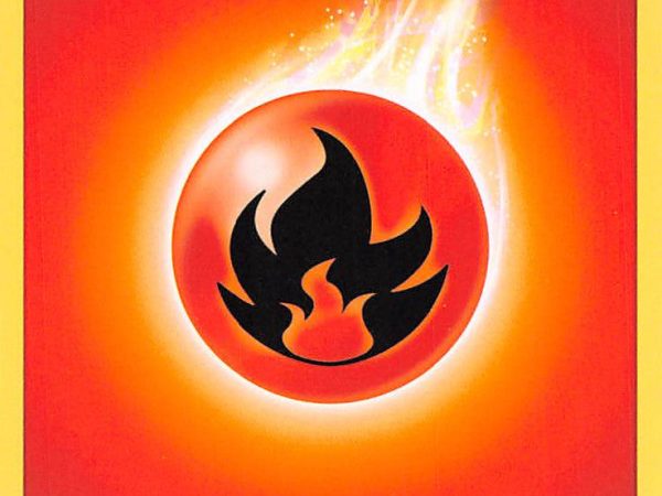 Fire Energy (Cinderace Stamp #22) [Battle Academy 2022]