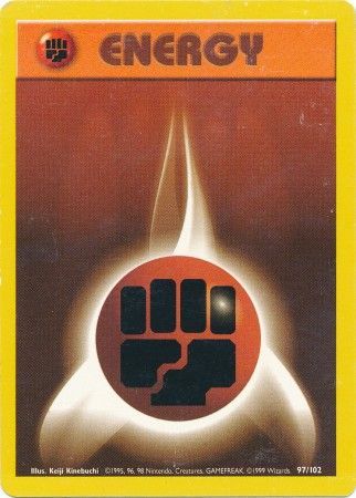 Fighting Energy (97/102) [Base Set]