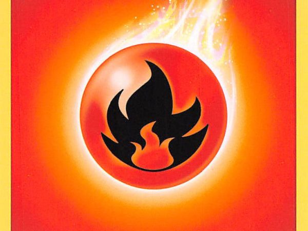 Fire Energy (Cinderace Stamp #20) [Battle Academy 2022]