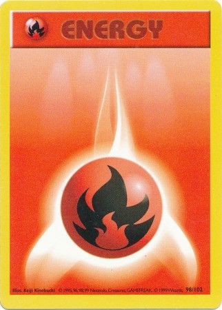 Fire Energy (98/102) [Base Set (Shadowless)]