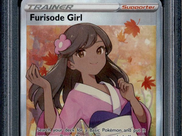 Furisode Girl - 190/195 - PSA 9 - Full Art - Silver Tempest - Pokemon - 73344