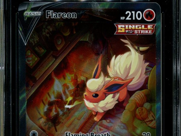 Flareon V - SWSH179 - CGC 9 - Black Star Promos - Alternate Art - Pokemon - 92285
