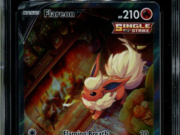 Flareon V - SWSH179 - CGC 9 - Black Star Promos - Alternate Art - Pokemon - 92296