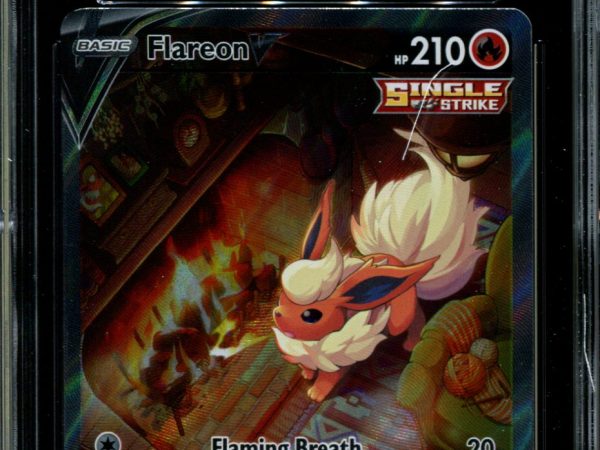 Flareon V - SWSH179 - CGC 8.5 - Black Star Promos - Alternate Art - Pokemon - 92298