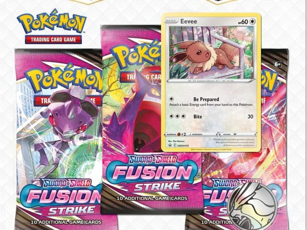 Fusion Strike 3 Pack Blister Case - 24x Quantity - Sealed - Eevee & Espeon Promos