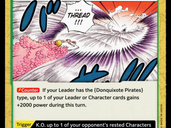 Flapping Thread - OP04-037 - NM - Uncommon - English OP04 - One Piece TCG