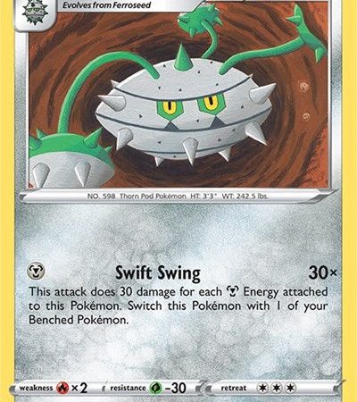 Ferrothorn [SWSH04: Vivid Voltage]