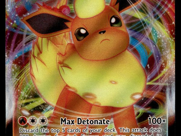 Flareon Vmax - 018/203 - NM - Ultra Rare - Evolving Skies - Pokemon - A9-56