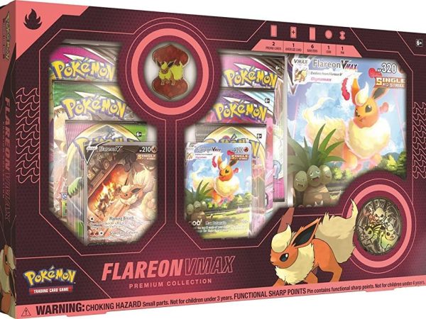 Flareon Vmax - Pokemon - Premium Collection Box - Sealed - New