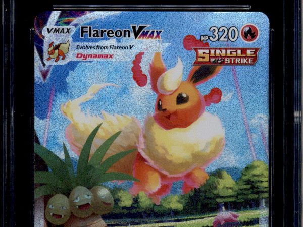 Flareon Vmax - SWSH180 - CGC 10 - Alt Art - Promo - Pokemon - 92315