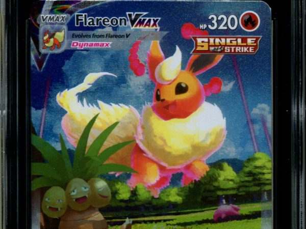 Flareon VMAX - SWSH180 - CGC 8.5 - Black Star Promos - Alternate Art - Pokemon - 92312