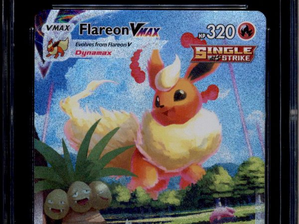 Flareon Vmax - SWSH180 - CGC 10 - Alt Art - Promo - Pokemon - 92316