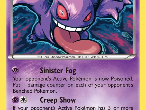 Gengar (60/162) (Theme Deck Exclusive) [XY: BREAKthrough]