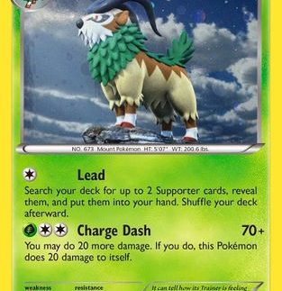 Gogoat (19/146) (Cosmos Holo) [XY: Base Set]