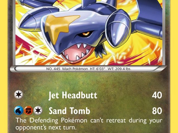 Garchomp (91/124) (Cosmos Holo) (Blister Exclusive) [Black & White: Dragons Exalted]