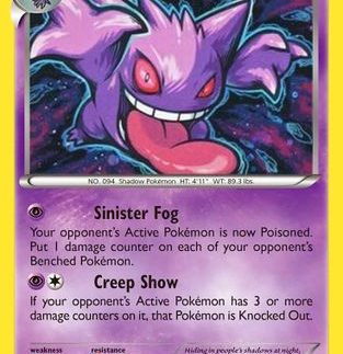 Gengar (60/162) (Cosmos Holo) [XY: BREAKthrough]