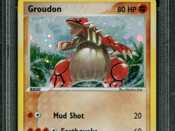 Groudon - 102/101 - PSA 9 - Holo - Hidden Legends - Pokemon - 64976
