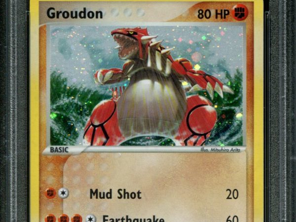 Groudon - 102/101 - PSA 9 - Holo - Hidden Legends - Pokemon - 64975