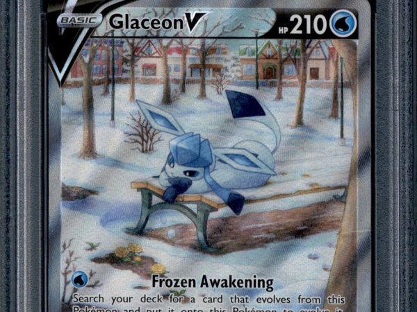 Glaceon V - 175/203 - PSA 10 - Alt Art - Evolving Skies - Pokemon - 10650