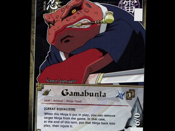 Gamabunta - 1591 - NM - Unlimited Foil - S27 - Naruto CCG - D3-135