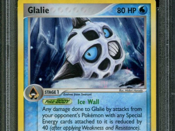 Glalie - 34/101 - PSA 9 - Reverse Holo - Hidden Legends - Pokemon - 65050