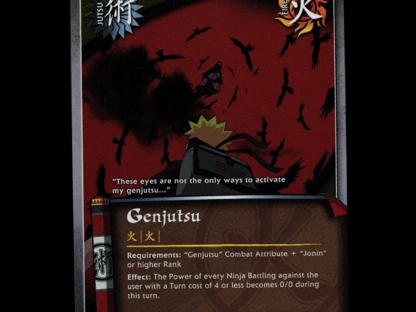 Genjutsu - 401 - NM - 1st Edition - Foil - Naruto CCG - D3-80
