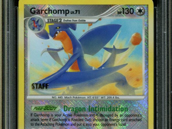 Garchomp - 5/147 - PSA 7 - 2009 Nationals Promo Staff - Platinum Supreme Victors - Pokemon - 56468