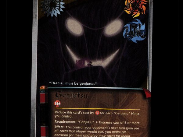 Genjutsu - 929 - NM - 1st Edition Foil - S25 - Naruto CCG - D4-101