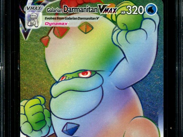 Galarian Darmanitan Vmax - 187/185 - CGC 9 - Hyper Rare - Vivid Voltage - Pokemon - 28304