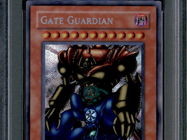 Gate Guardian - MRD-000 - PSA 9 - Secret - Metal Raiders Reprint - Yu-Gi-Oh - 72831