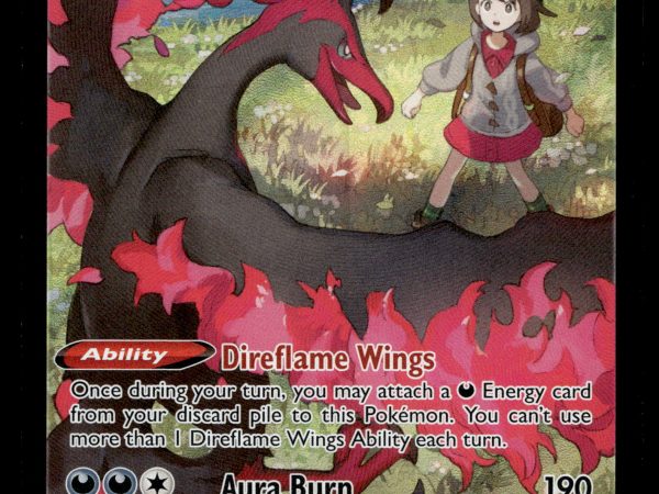 Galarian Moltres V - TG20/TG30 - NM - Character Rare - Astral Radiance - Pokemon - A9-109