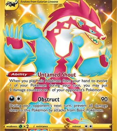 Galarian Obstagoon (Secret) [SWSH04: Vivid Voltage]