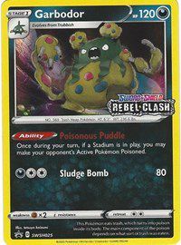 Garbodor (Prerelease Promo) (SWSH025) [Sword & Shield: Black Star Promos]