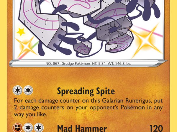 Galarian Runerigus (SV066/SV122) [Sword & Shield: Shining Fates]